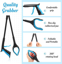 Load image into Gallery viewer, Lightweight 32-Inch Reacher Grabber Tool - Set of 6 for Easy Object Retrieval