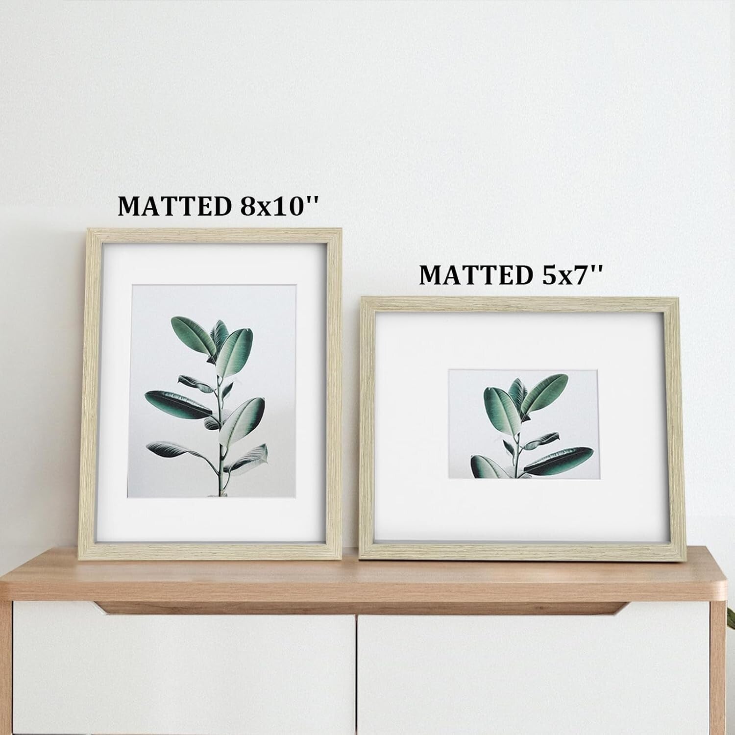 Premium Solid Wood Photo Frames in Distressed Finish - Easy Mounting & Display