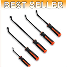 Load image into Gallery viewer, Versatile Pry Bar Tool Set - 5 Sizes with Comfortable Grip and Anti-Rust Finish