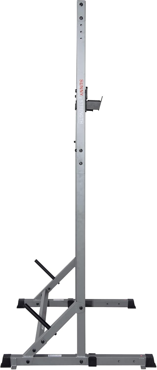 Compact Multifunctional Home Gym - Adjustable Power Rack & Strength Training Set