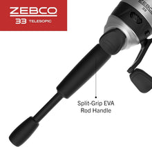 Load image into Gallery viewer, Portable 33 Spinning Reel &amp; Fiberglass 6ft Telescopic Rod - Fishing Convenience