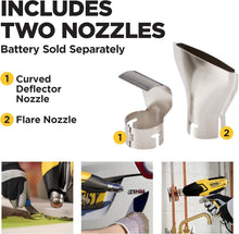 Load image into Gallery viewer, Precision Heat Gun with LCD Display &amp; 2 Nozzles - Ideal for DIY Projects