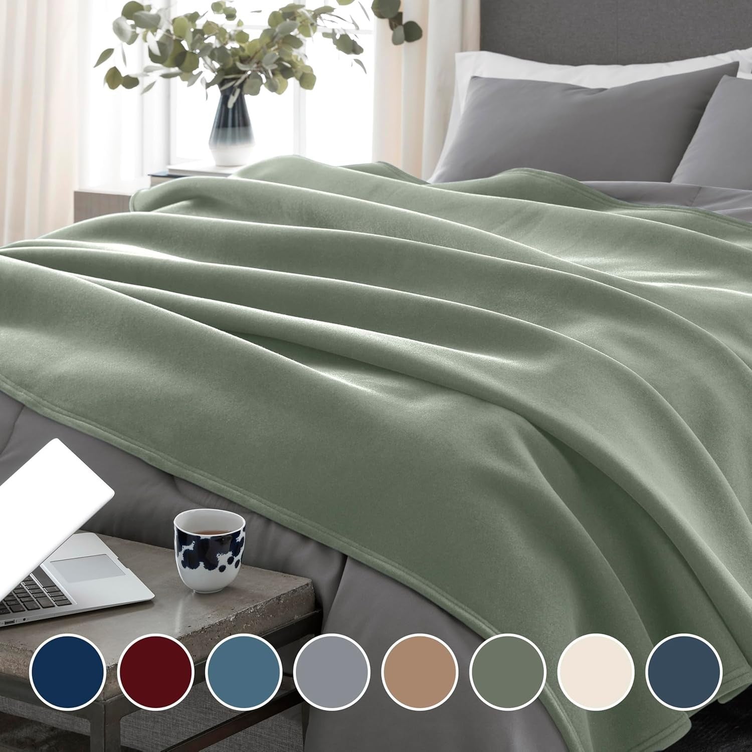 Premium King Size Throw Blanket - Lightweight, Plush, and Durable - Pet Friendly
