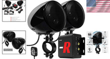 Load image into Gallery viewer, Outdoor Motorcycle Audio Kit - 4'' Speakers with Bluetooth Amplifier for ATV/UTV