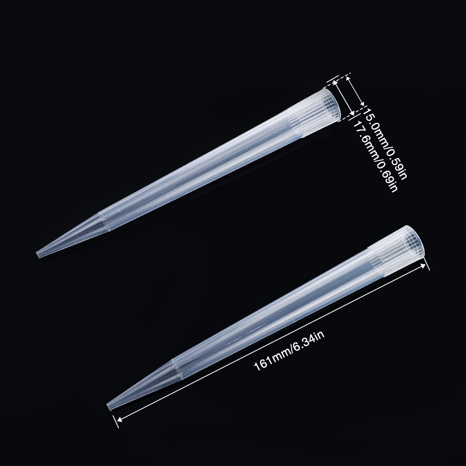 400pcs 10ml Pipette Tips with Smooth Surface, Ideal for Labs & Home Brew