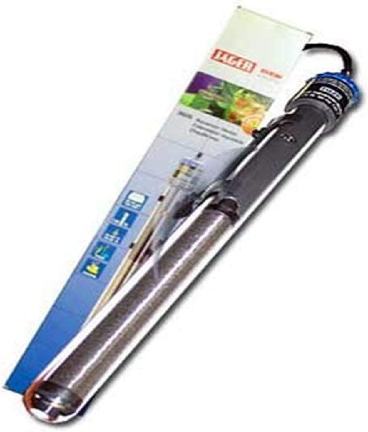 Compact 25W Submersible Heater with TruTemp Dial for Precise Fish Heating