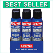 Load image into Gallery viewer, Multi-Surface Professional Spray Adhesive, 6 Pack - Ideal for Craft &amp; Repair