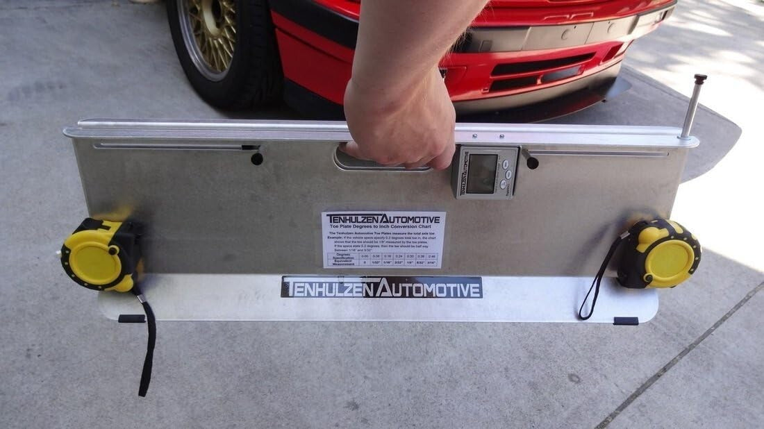 Garage-Ready 2-Wheel Alignment Tool with Video Instructions & Tape Measures