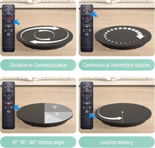 Load image into Gallery viewer, Heavy-Duty 23.6" Rotating Display Stand with Remote and Multi-Color Backgrounds