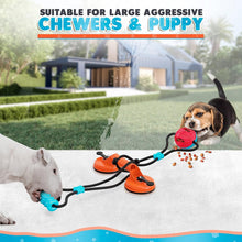 Load image into Gallery viewer, Durable Tug of War Dog Toy with Double Suction Cups - Perfect for Large Breeds