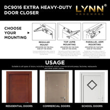Load image into Gallery viewer, Precision Engineered Aluminum Door Closer - Perfect for Schools and Restaurants