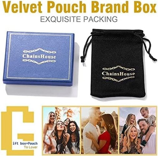 Chunky Stainless Steel Cuban Link Bracelet, 5mm-14mm Widths, Gift Box Included