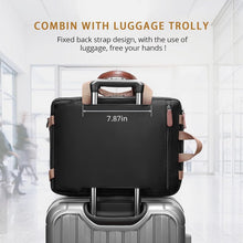 Load image into Gallery viewer, Stylish 17.3-Inch Laptop Bag - 3-in-1 Backpack &amp; Briefcase for Work Travel