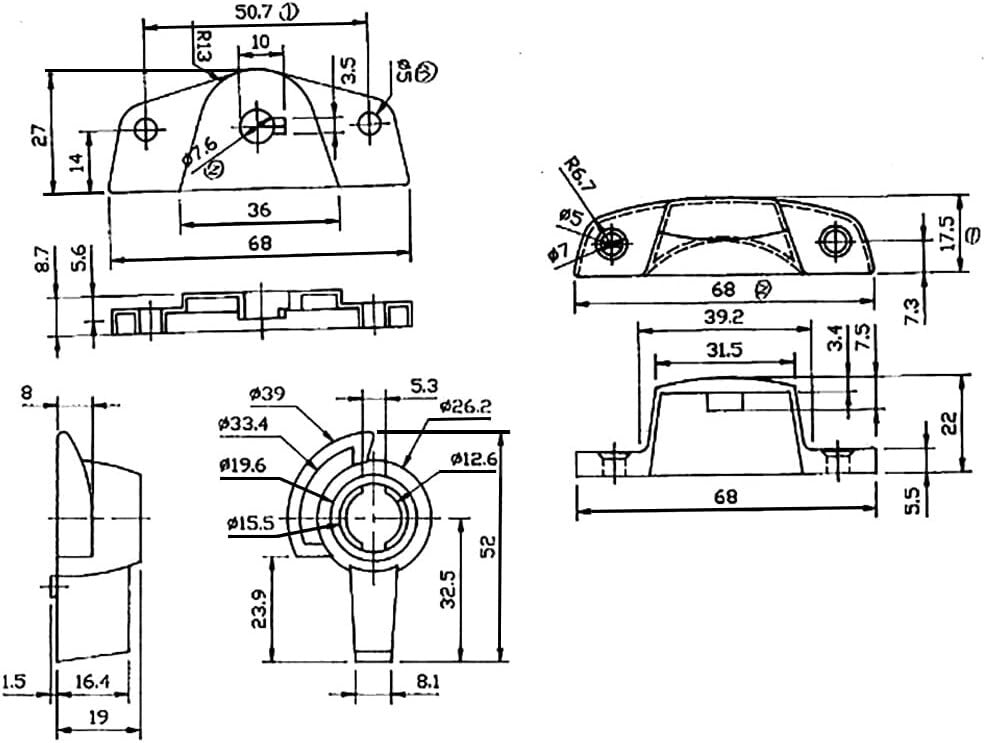 4-Pack Heavy Duty Keyed Sash Lock - Child-Proof Security, Matte Black Finish