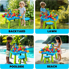 Load image into Gallery viewer, Outdoor Water Play Table for Kids 3-5 - Safe and Durable Summer Activity
