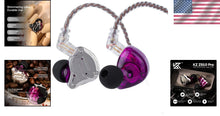 Load image into Gallery viewer, High-Fidelity 4BA+1DD Gaming Earbuds with Active Noise Cancellation - Purple