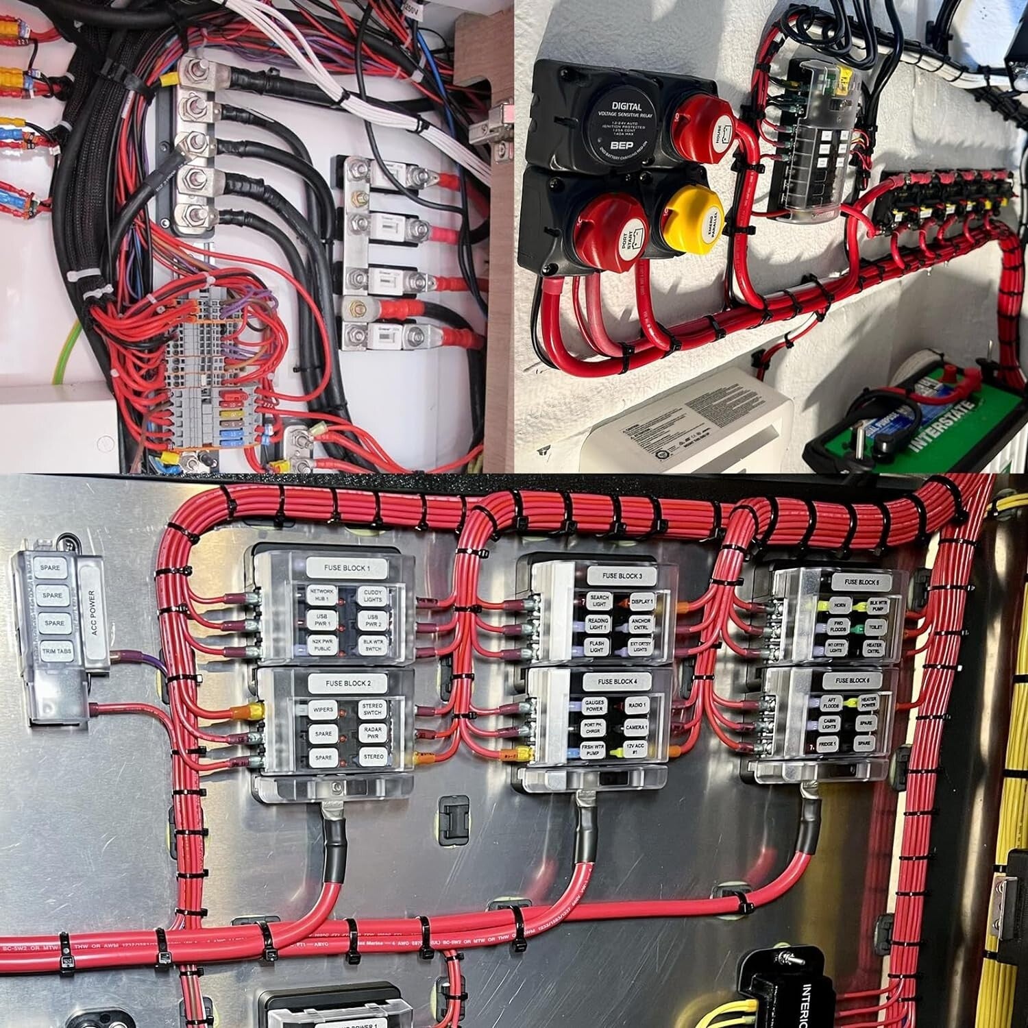 Oxygen-Free 2 Gauge Marine Wire - 40FT Waterproof Tinned Copper for Boats & RVs