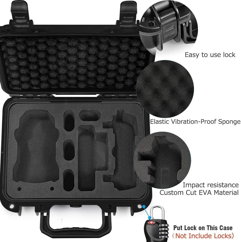 Stylish Hard Shell Case for DJI Mavic Mini & SE - Convenient Carrying & Warranty