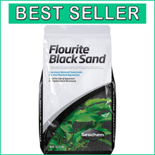 Load image into Gallery viewer, 15.4 lbs Specially Fracted Flourite Black Sand - Lasting Substrate for Aquariums