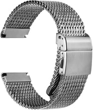 Load image into Gallery viewer, Elegant Milanese Mesh Watch Strap - Stylish Stainless Steel Band for All Watches