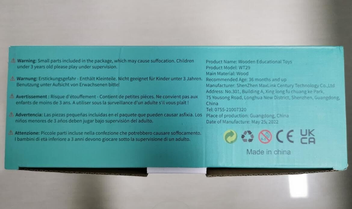 Educational 17 Activities Busy Board for Kids 2-4 Years - Fine Motor Skills