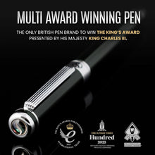 Load image into Gallery viewer, Stunning Green Black Luxury Fountain Pen - Smooth Writing, Gift Box Included