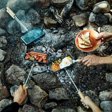 Load image into Gallery viewer, Adjustable Handle Cast Iron Pie Maker - Ideal for Campfire Cooking Adventures