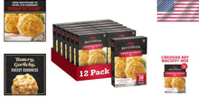 Load image into Gallery viewer, Easy Cheddar Bay Biscuit Mix - Pack of 12, Includes Garlic Herb Butter Seasoning