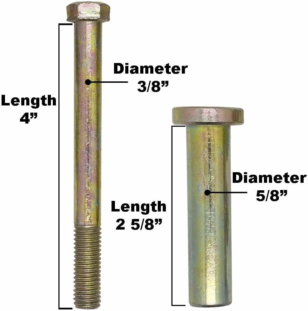 Durable Aftermarket 5" Deck Wheel Kit with Hardware for Lawn Mowers - 6 Pack
