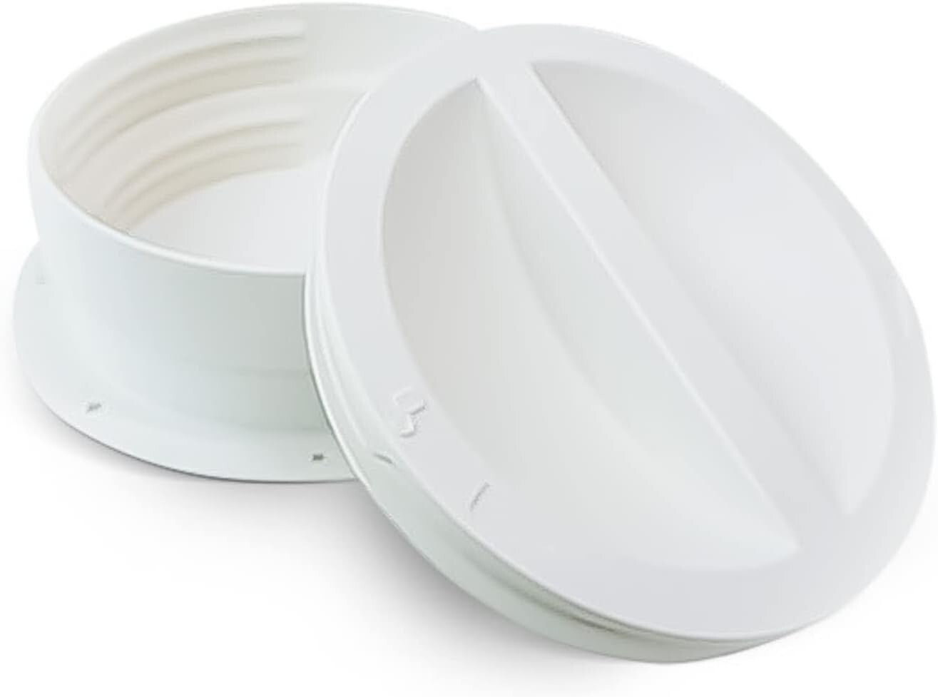 Compact Omni-Directional AC Exhaust Hose Connector with Easy Installation Kit