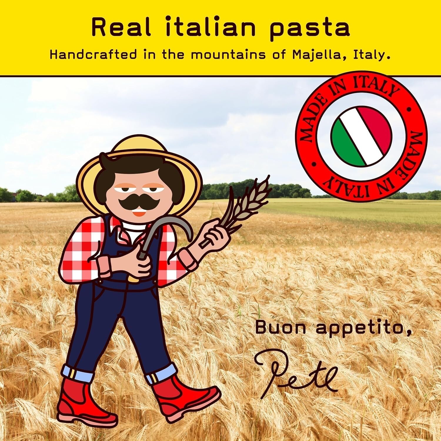 Crafted Italian Spaghetti - High Protein, Zero Carb, Perfect for Keto Diets