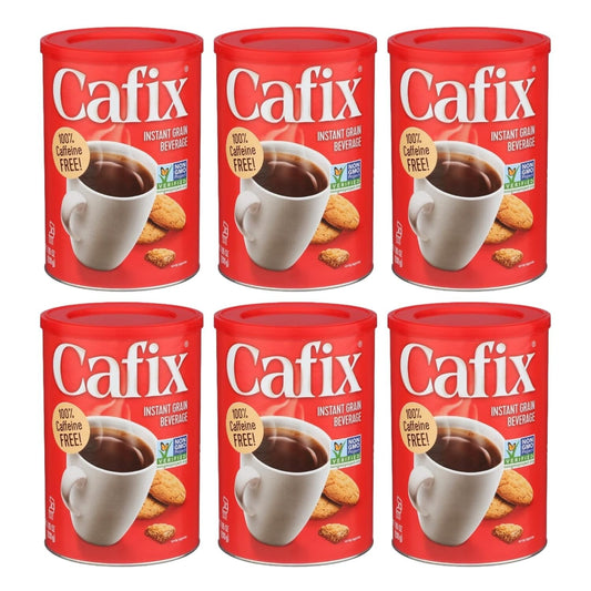 Caffeine-Free All-Natural Instant Coffee Substitute - Pack of 6 (7.05 oz each)