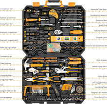 Load image into Gallery viewer, Heavy-Duty 228 Piece Mechanic Tool Set with Polished Finish &amp; Organizers