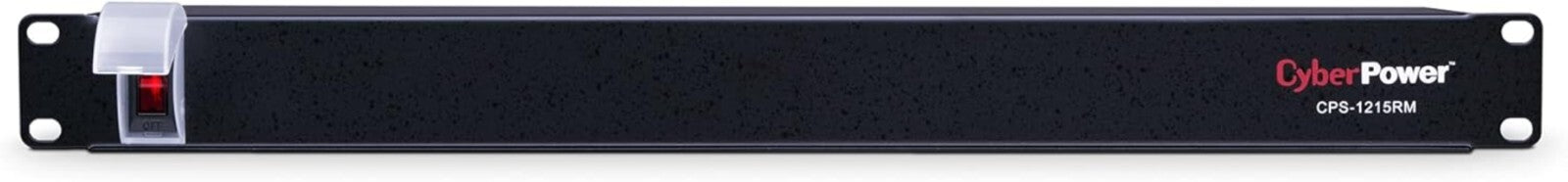 Versatile 1U Rackmount Power Distribution Unit - 10 Outlets, 15A, 15ft Cord