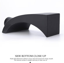 Load image into Gallery viewer, Modern Freestanding Necklace Display Holder - Sturdy Leather Jewelry Bust H15.34