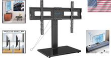 Load image into Gallery viewer, Universal Height Adjustable TV Stand for 37-75 Inch TVs - Swivel &amp; Tilt Design