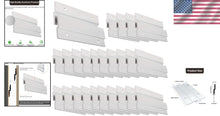Load image into Gallery viewer, Screw-in Aluminum French Cleat Hanger - 30 Pairs for Art, Mirrors &amp; Panels