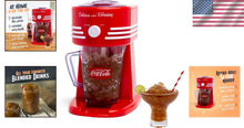 Load image into Gallery viewer, Versatile Red Margarita Machine - 40-Ounce Slushy Maker with Carry Handle