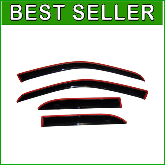 4-Piece In-Channel Window Deflectors for Chevy & GMC - Easy Install & Durable