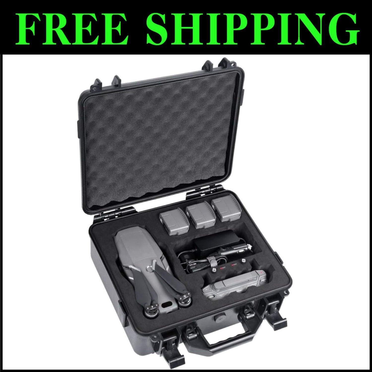 Portable 13.4L Hard Case for DJI Mavic 2 Pro/Zoom – Lightweight & Secure