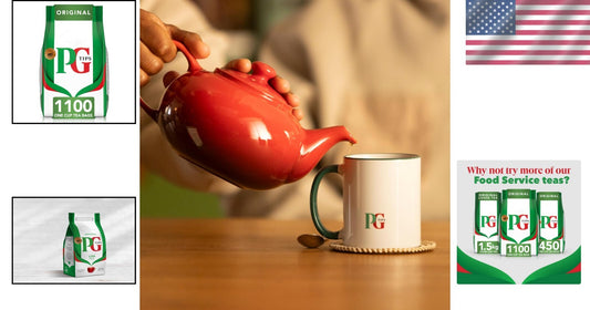 Premium Pyramid Tea Bags - 1100 Count Everyday Tea for Catering & Tea Breaks