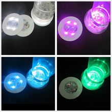 Load image into Gallery viewer, Vibrant LED Drink Coasters Set - 50 Pcs Light Up Accessories for Celebrations