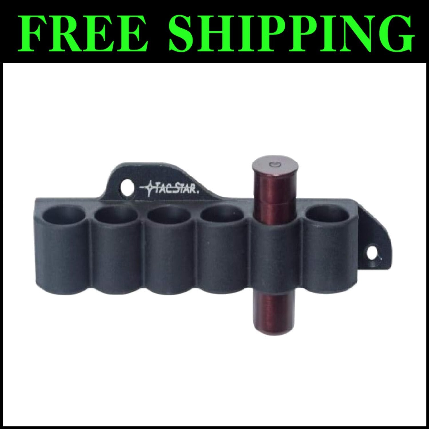 Durable Weather-Resistant Slimline Shell Holder with Anodized Aluminum Backing