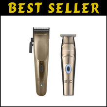 Load image into Gallery viewer, Matte Gunmetal 9V Magnetic Motor Trimmer - All Hair Types, Lightweight Design