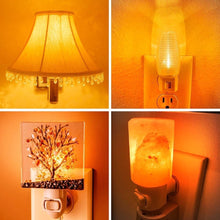 Load image into Gallery viewer, 30 Amber LED Night Light Bulbs, E12 Base &amp; 360° Illumination – Warm 2200K Glow