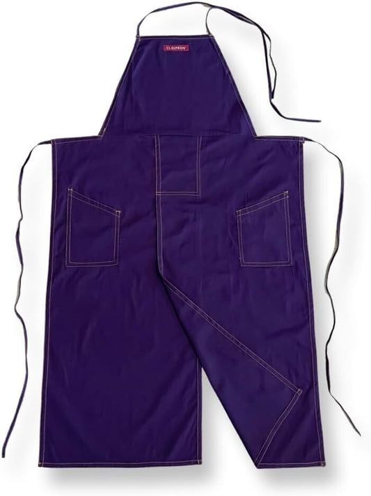 DEEP Cotton Apron - Adjustable, Durable Apron for Ceramic Artists & Chefs