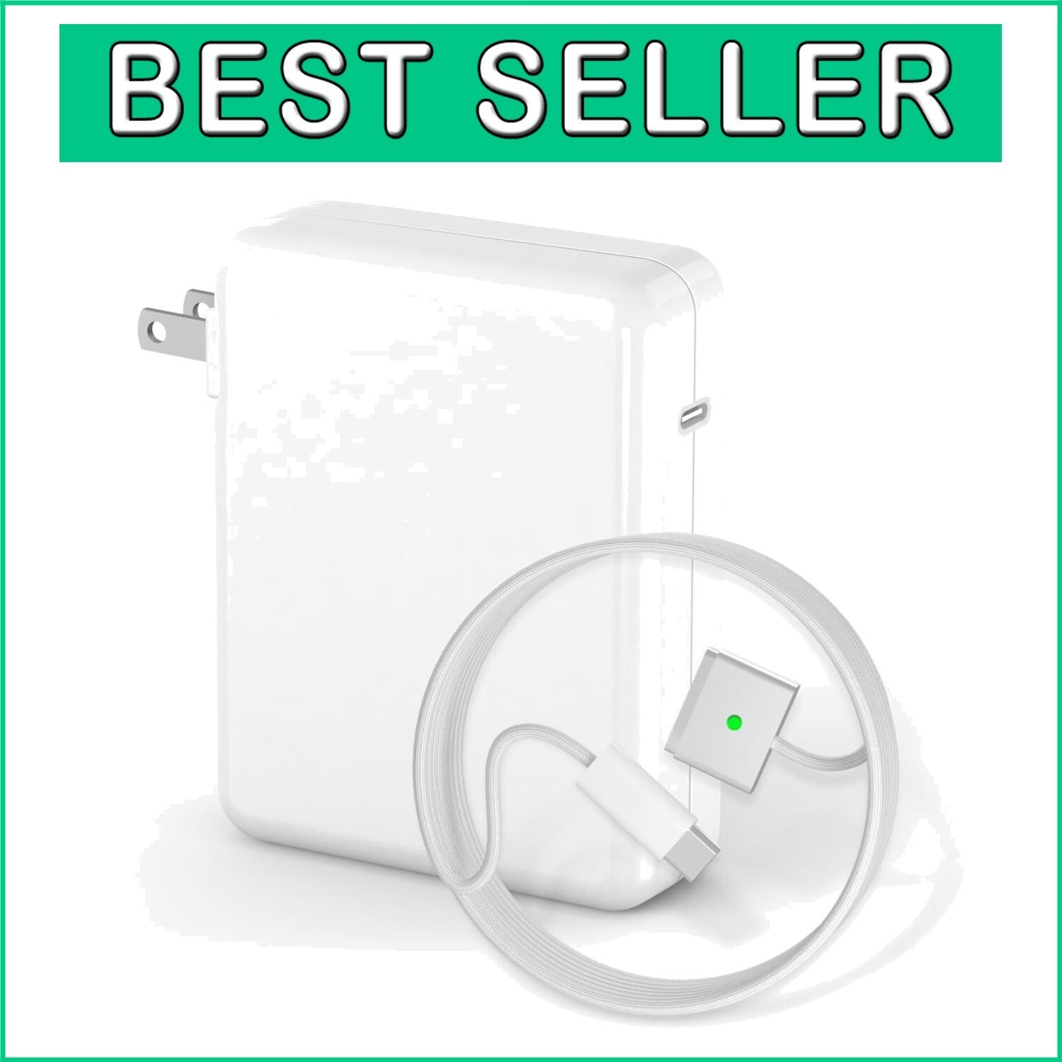 140W USB-C Magnetic Charger with LED Indicators - Compatible for MacBook Models