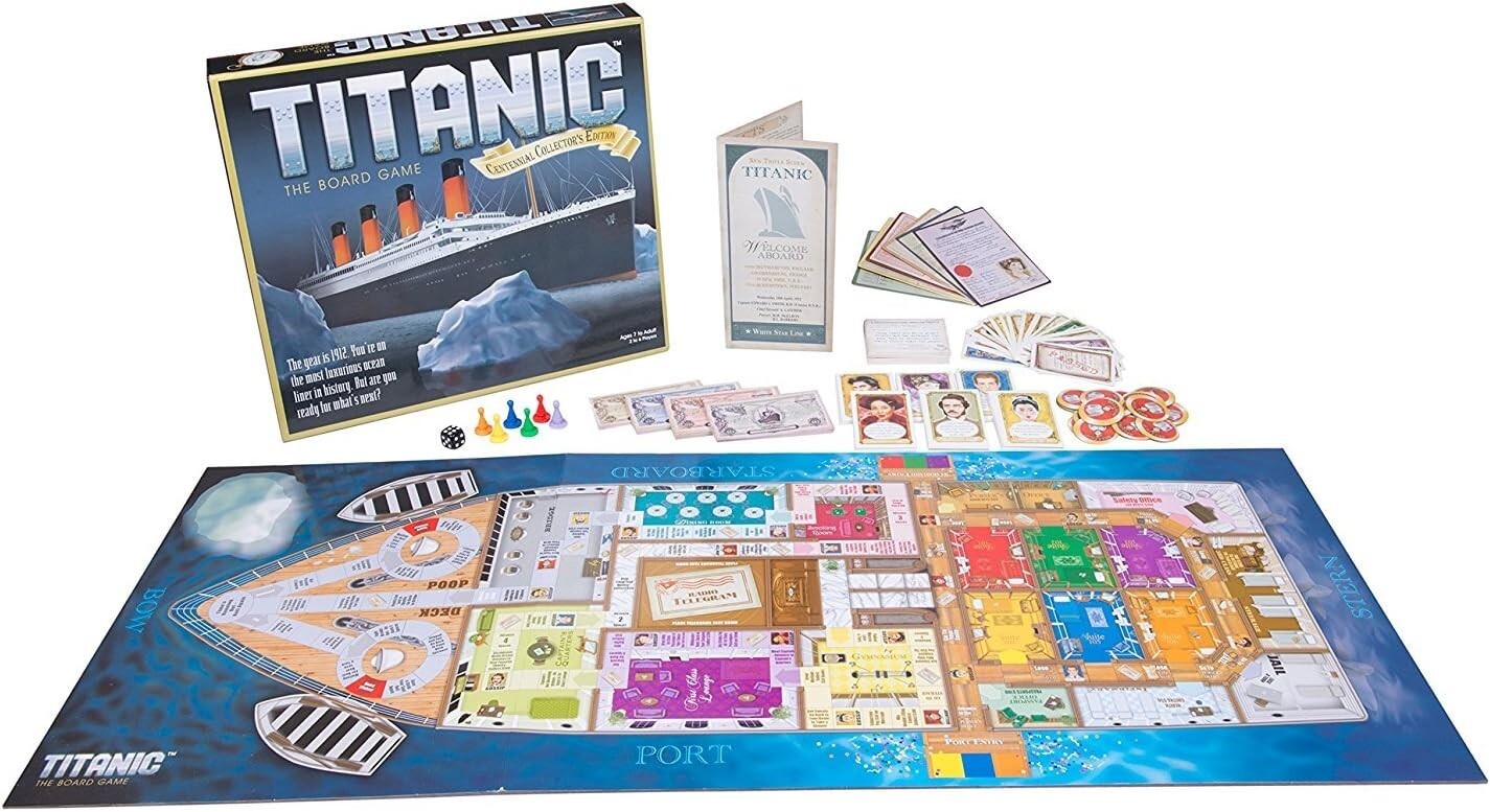 Experience the R.M.S. Titanic - Centennial Collector's Board Game Adventure