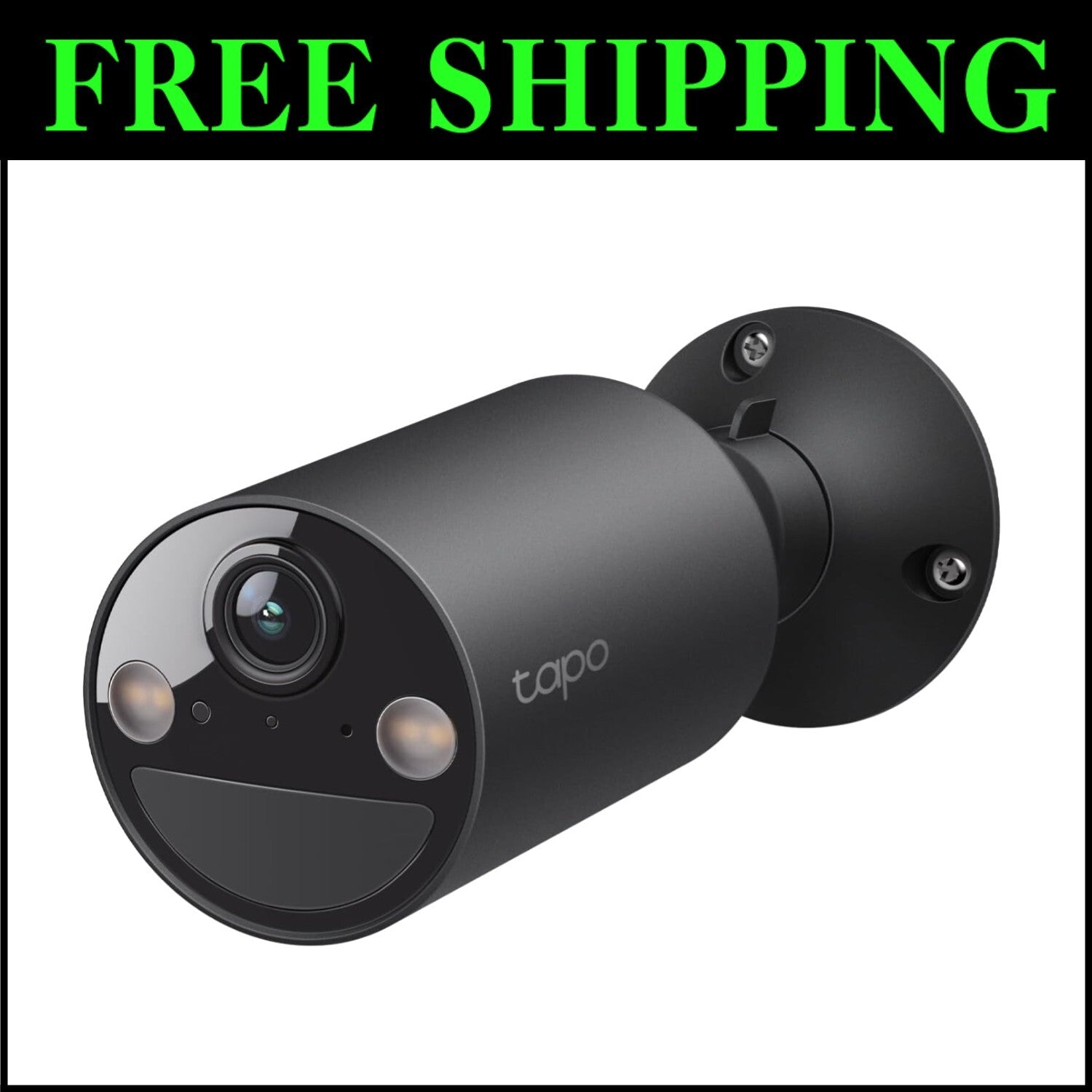 1080P Wireless Outdoor Security Camera with 180-Day Battery Life & Night Vision