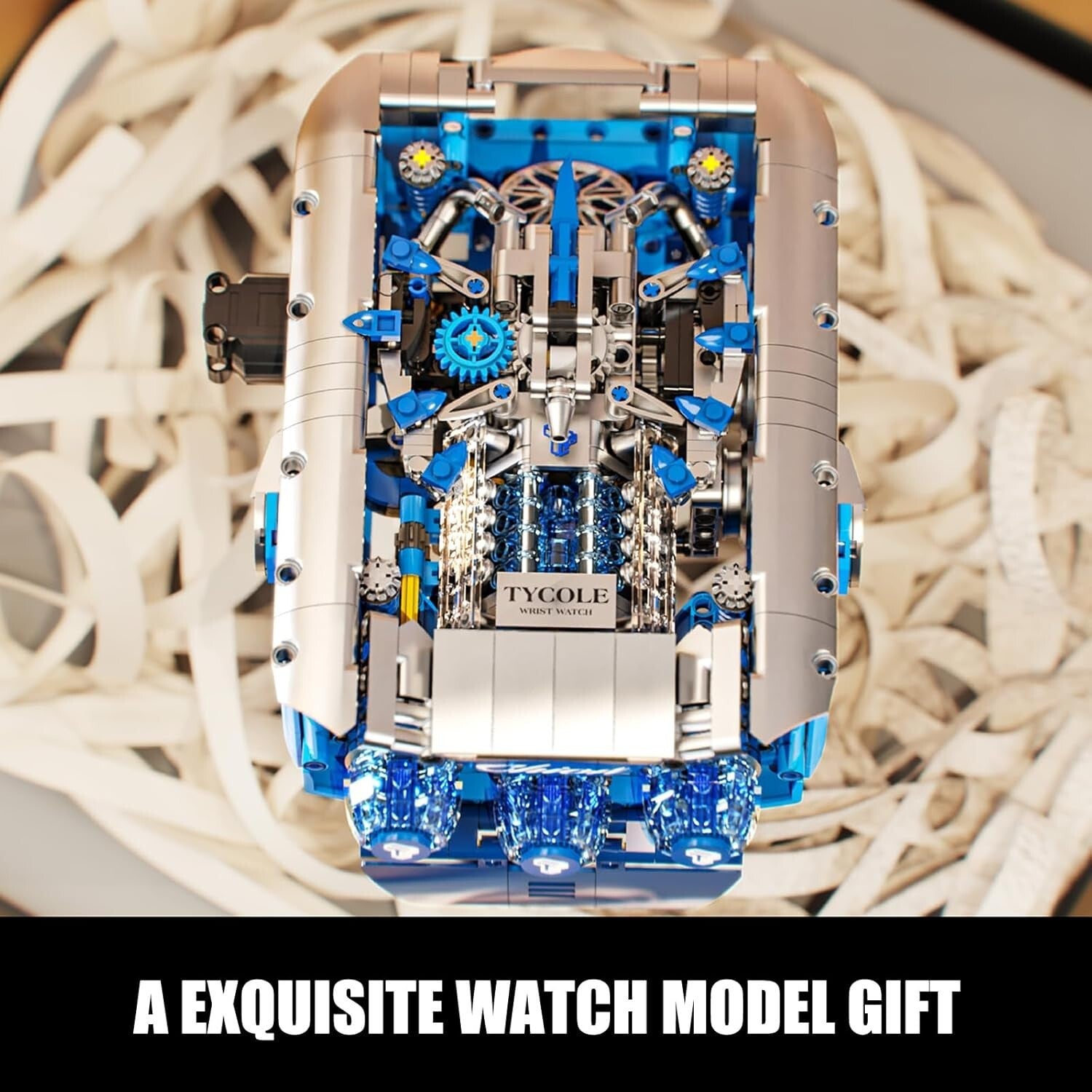 1006PCS TYCOLE Compatible Watch Building Set - Interactive STEM Toy for Ages 8+